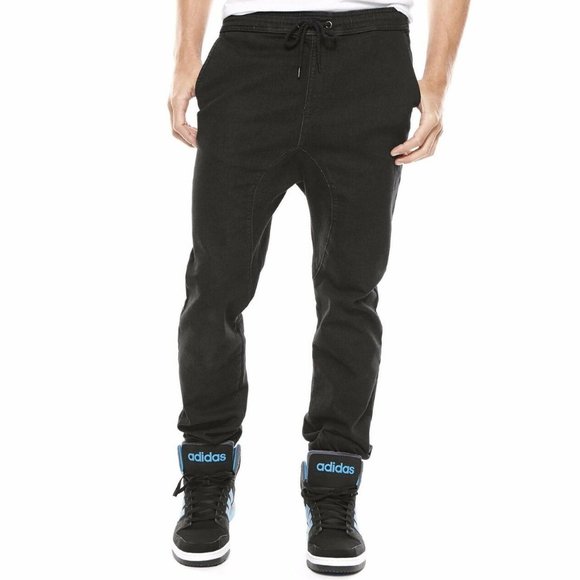 Men's Hollywood Knit Twill Flex Jeans - Black - Size: 30x30 - Picture 1 of 1